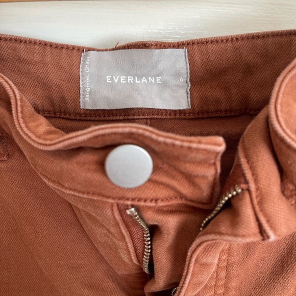 Everlane Straight Leg Crop in Rust - size 6 - Picture 5 of 8